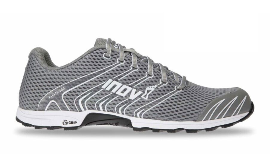 Inov-8 F-lite G 230 Mens Training Shoes Grey/White Australia (FIAMQR458)